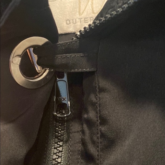 Studio Works Black Rain Utility Jacket Zip & Toggle Closure Size Small - Picture 7 of 11